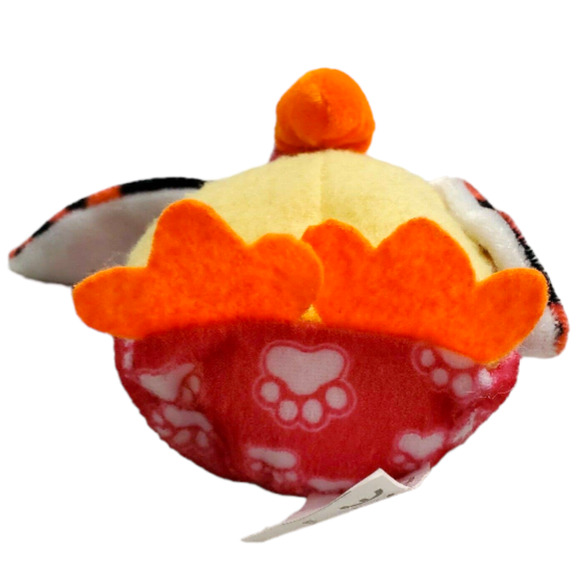 Kelly Toy Beanie Plush Colorful Parrot Paw Print Pattern - Picture 6 of 6